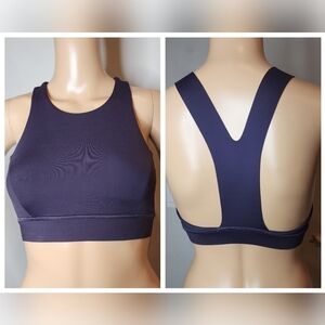 Lululemon Fast & Free Bra‎ (Nulux) in Black Grape. Size 2.